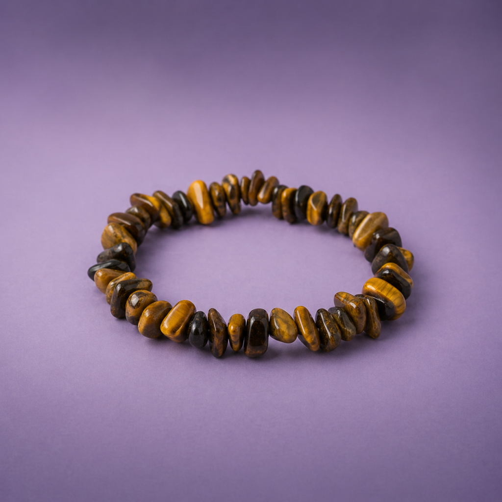 Bracelet œil de tigre naturel