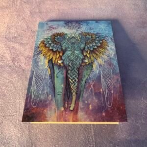 Carnet de Gratitude Éléphant Majestueux
