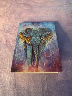 Carnet de Gratitude Éléphant Majestueux