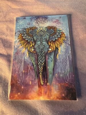 Carte Postale Éléphant